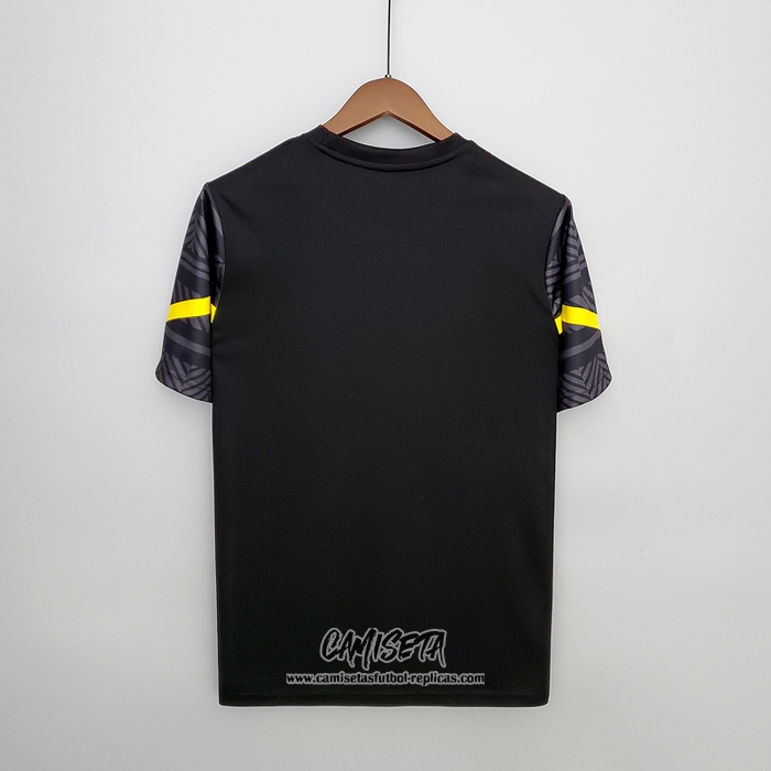 Camiseta Pre Partido del Borussia Dortmund 2022 Negro